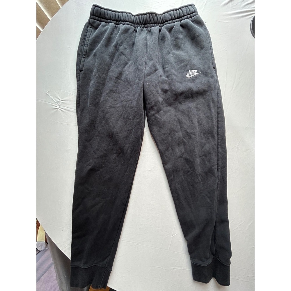 Nike Mens Sportswear Club Fleece Joggers Black Sweatpants BV2671-010 Size Medium